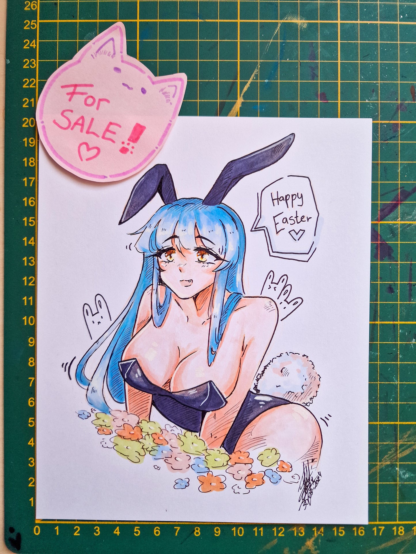 ORIGINAL ARTWORK - Easter Bunny 2024