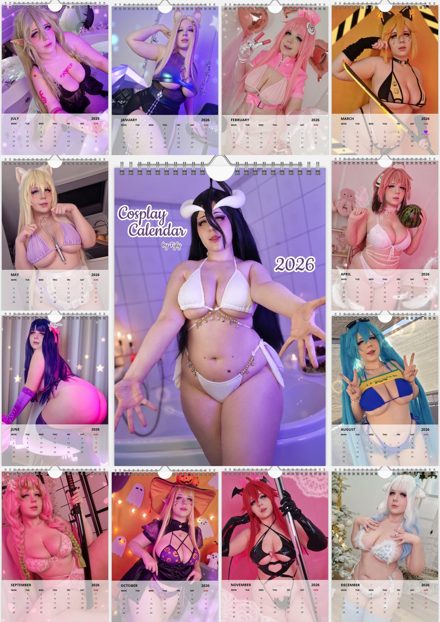 Cosplay Calendar 2026 PRE-ORDER