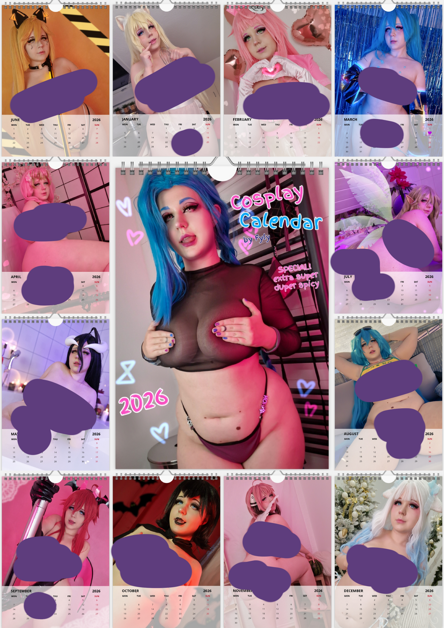 SPECIAL Cosplay Calendar 2026 PRE-ORDER