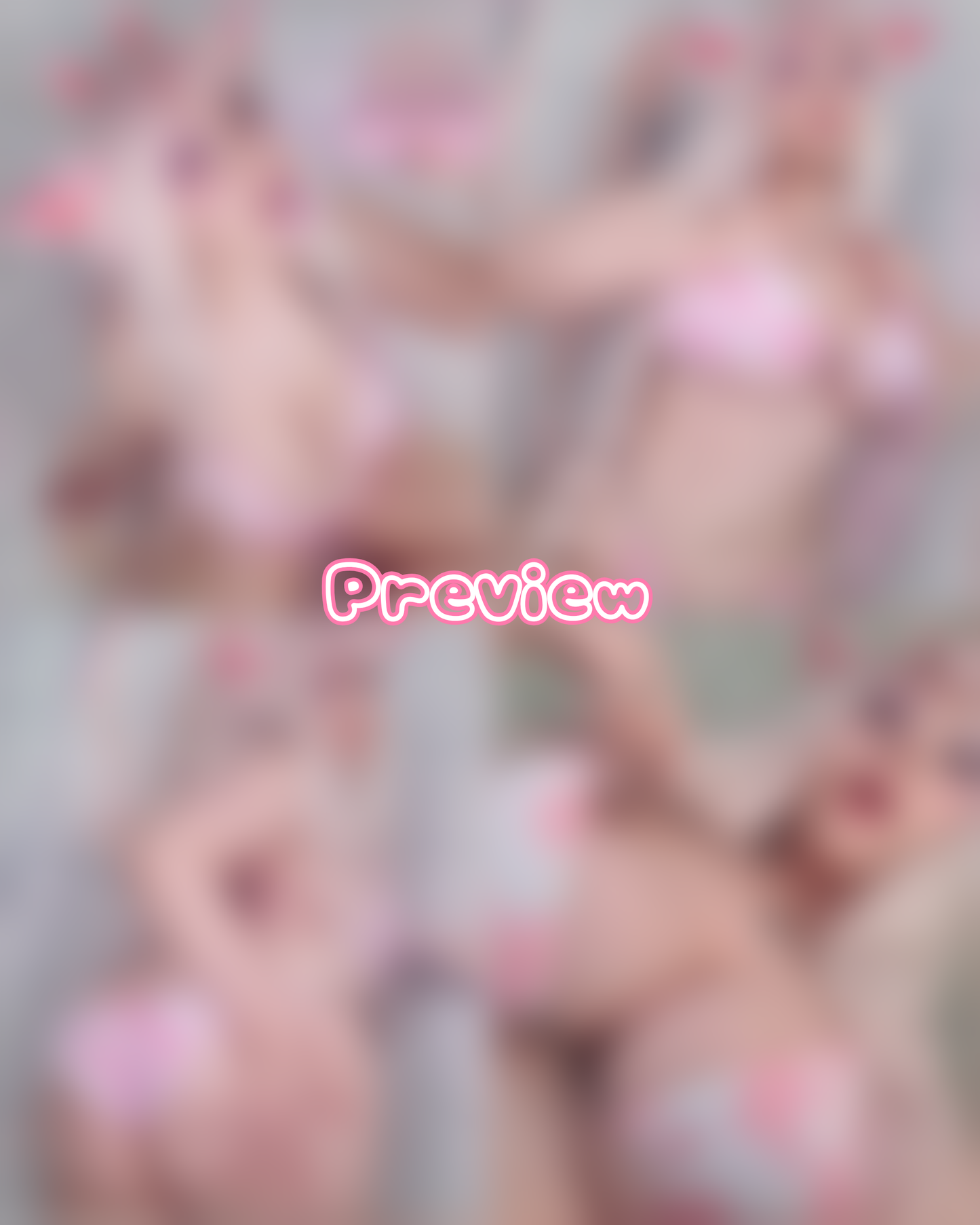 (sweet) Strawberry Cow Milk set