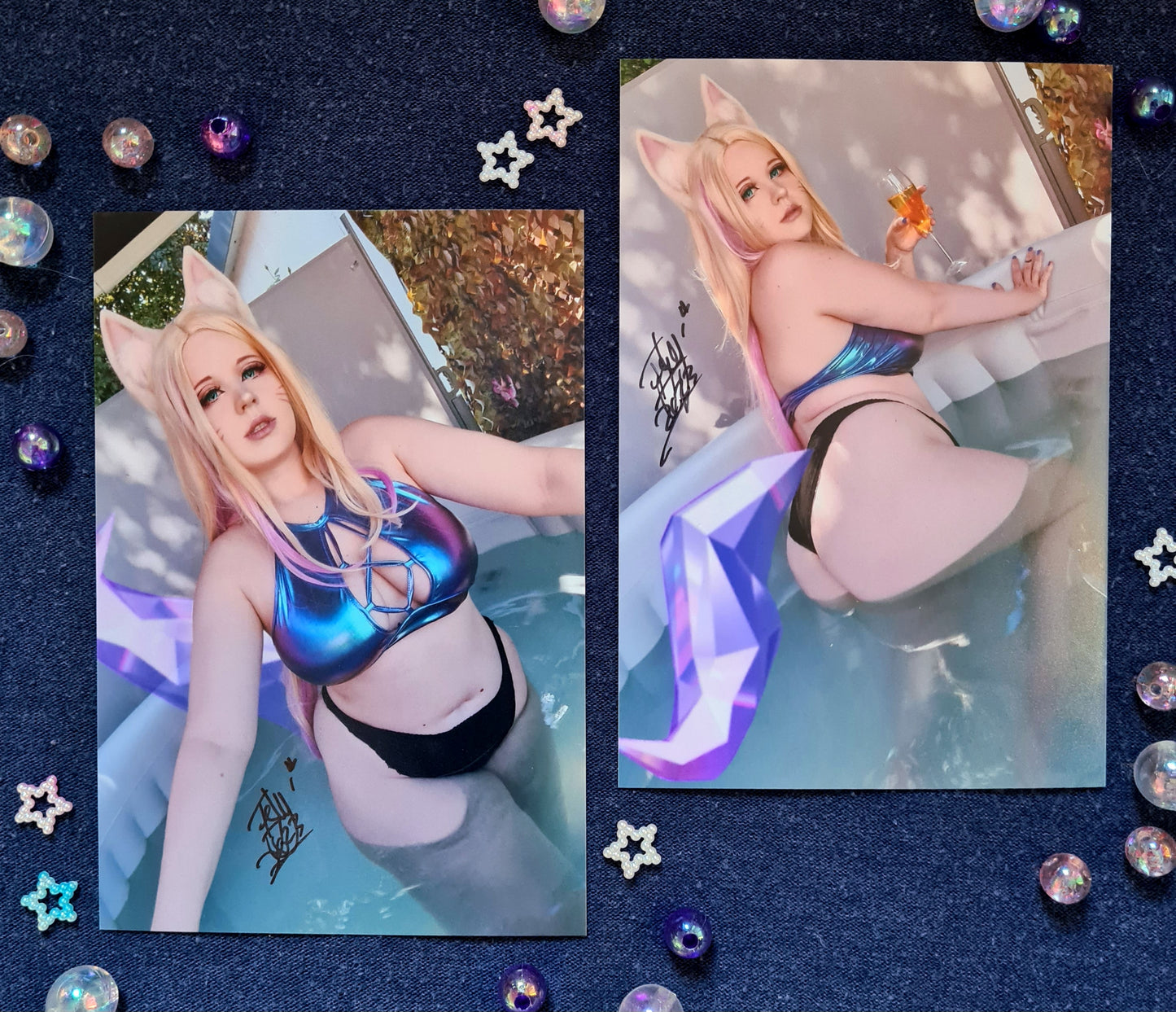 KDA Ahri Jacuzzi Cosplayprintbundle