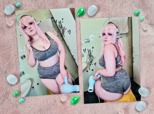 Super Sonico After Sports Cosplayprintbundle