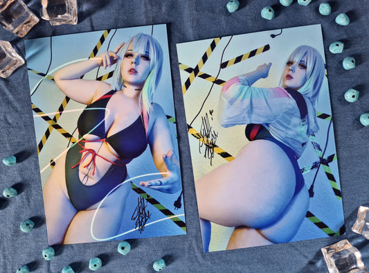 Lucy Cyberpunk Bathsuit Cosplayprintbundle