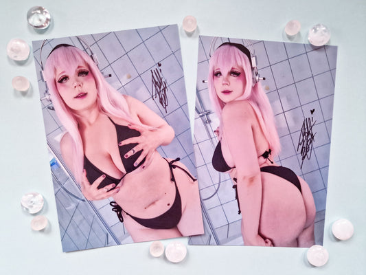 Super Sonico Shower Cosplayprintbundle