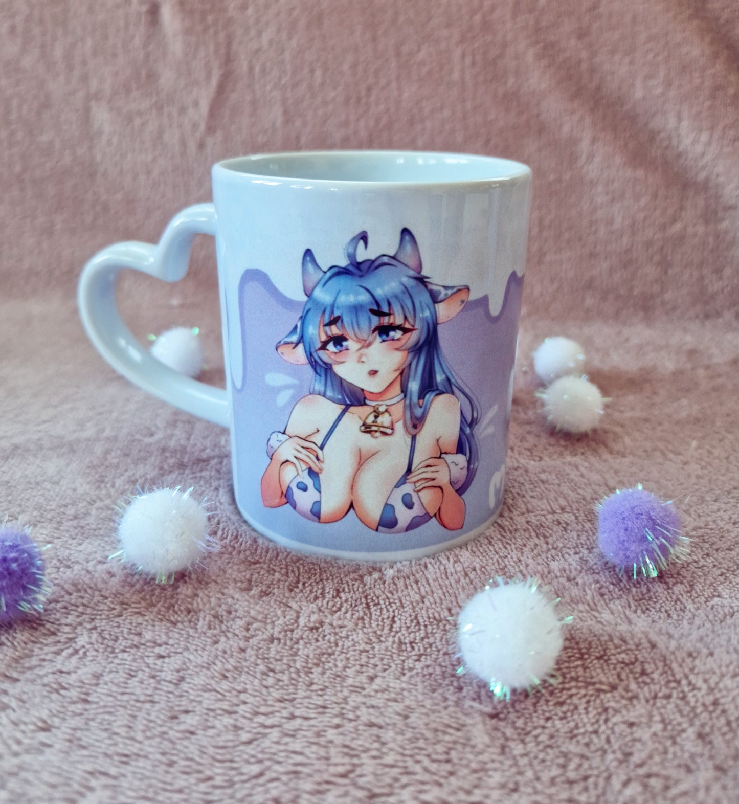 Blue Cow Mug