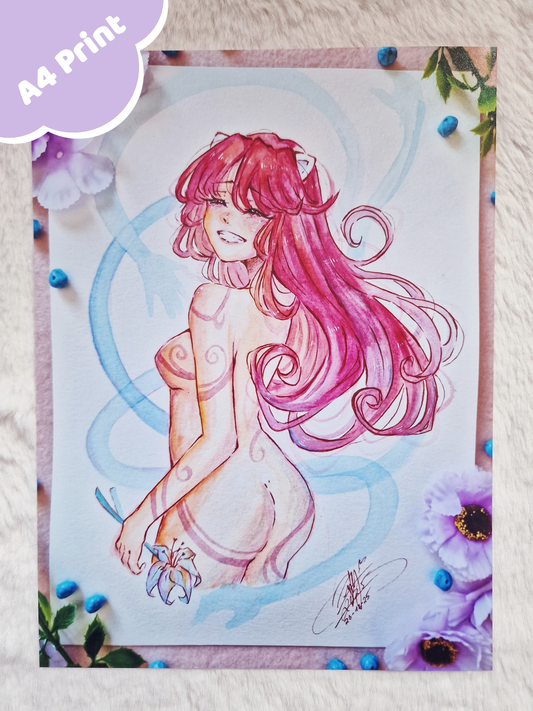 [PRINT] Lucy Elfenlied Gouache Doodle