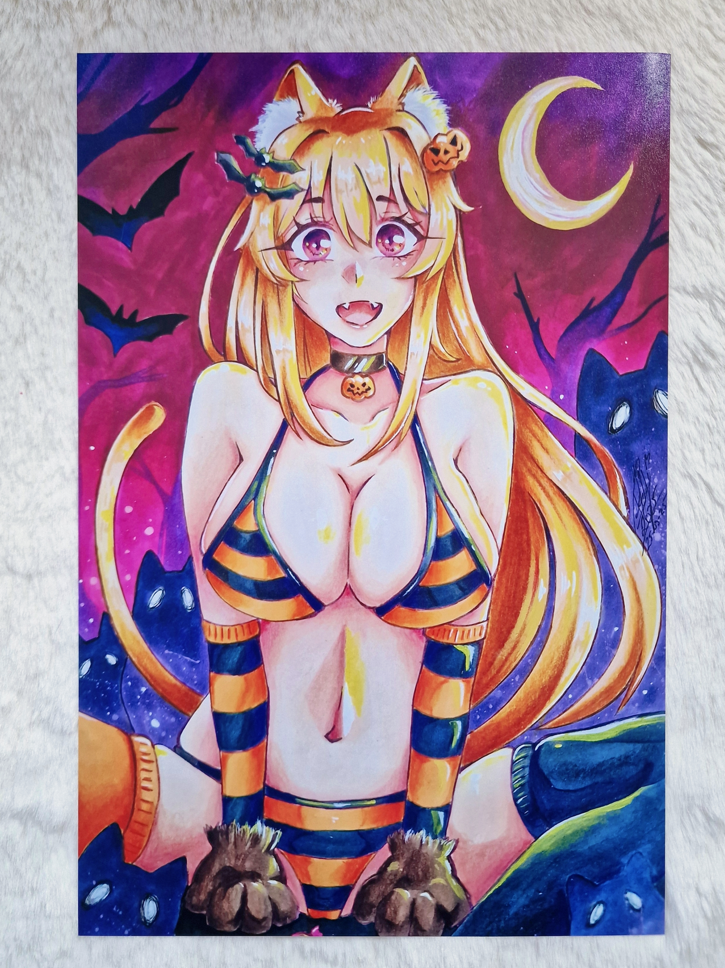 [PRINT] Halloween Neko