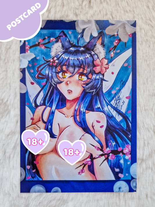 [POSTCARD] Sakura Kitsune