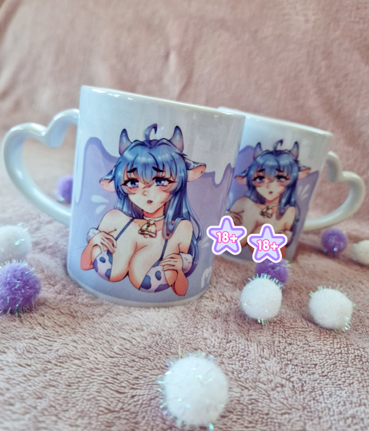 Blue Cow Mug