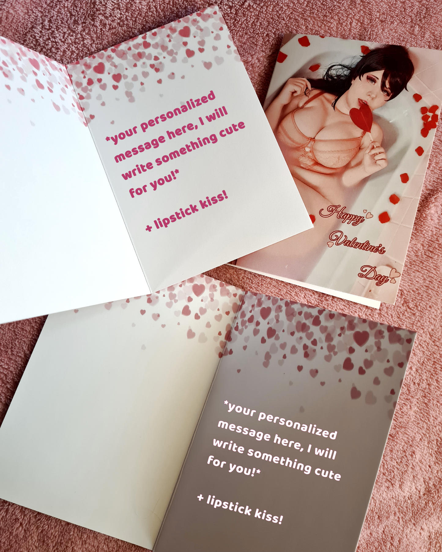 Personalized Valentines Greetingcard