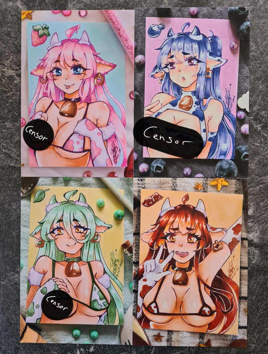 Flavored Cows Prints
