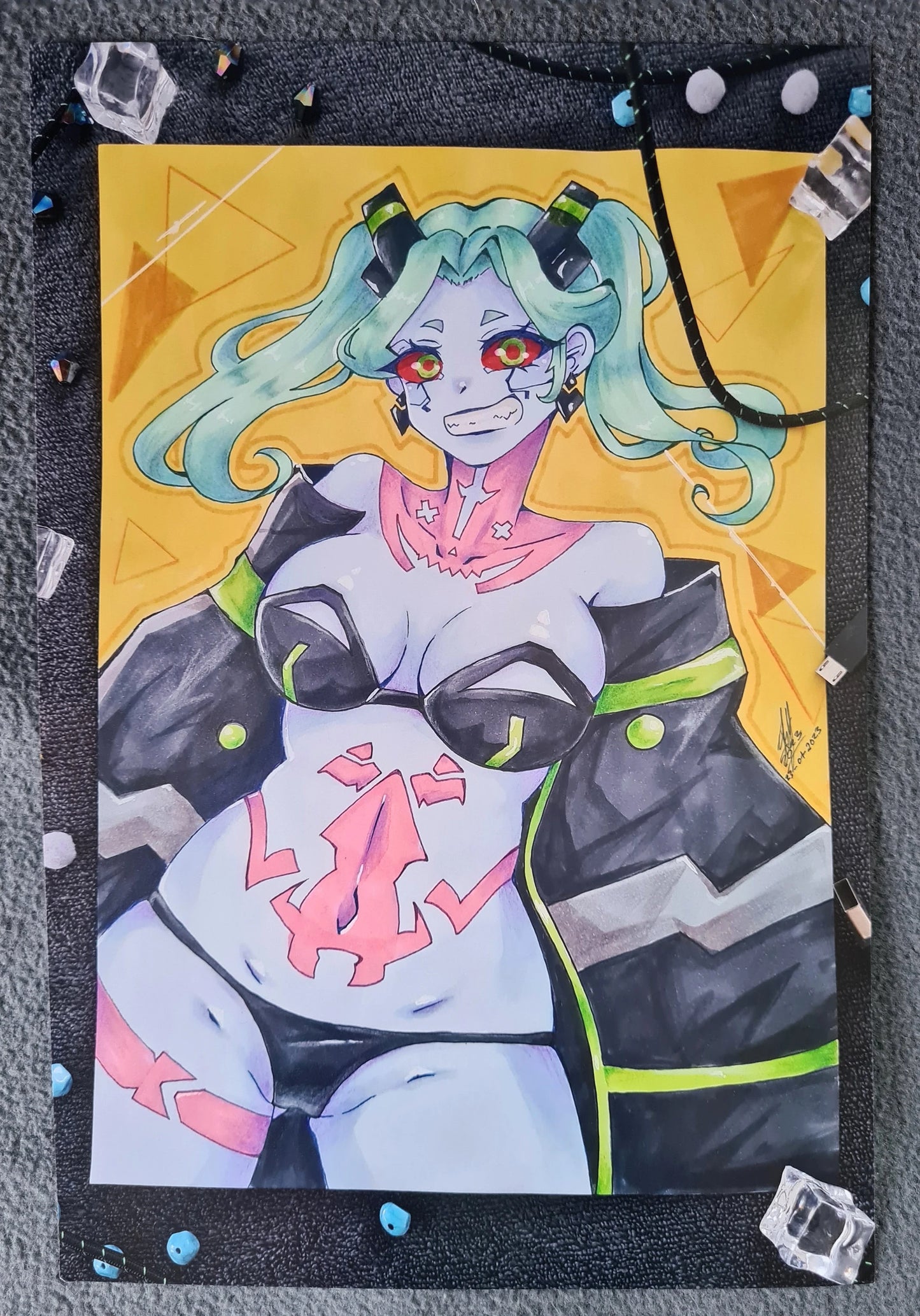 Rebecca Cyberpunk Print