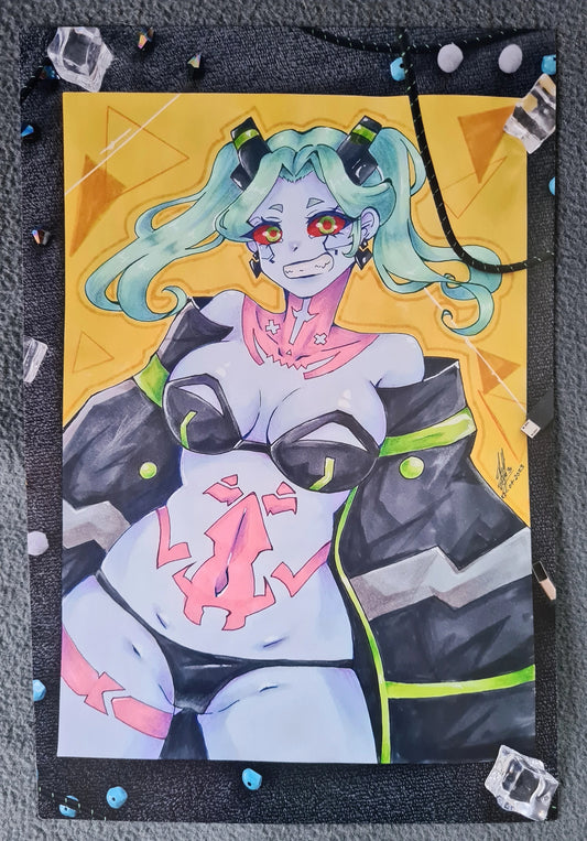 Rebecca Cyberpunk Print